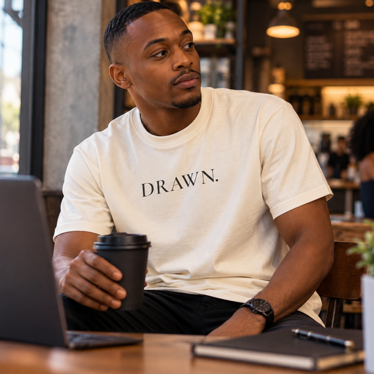 The DRAWN. Classic Tee — Natural