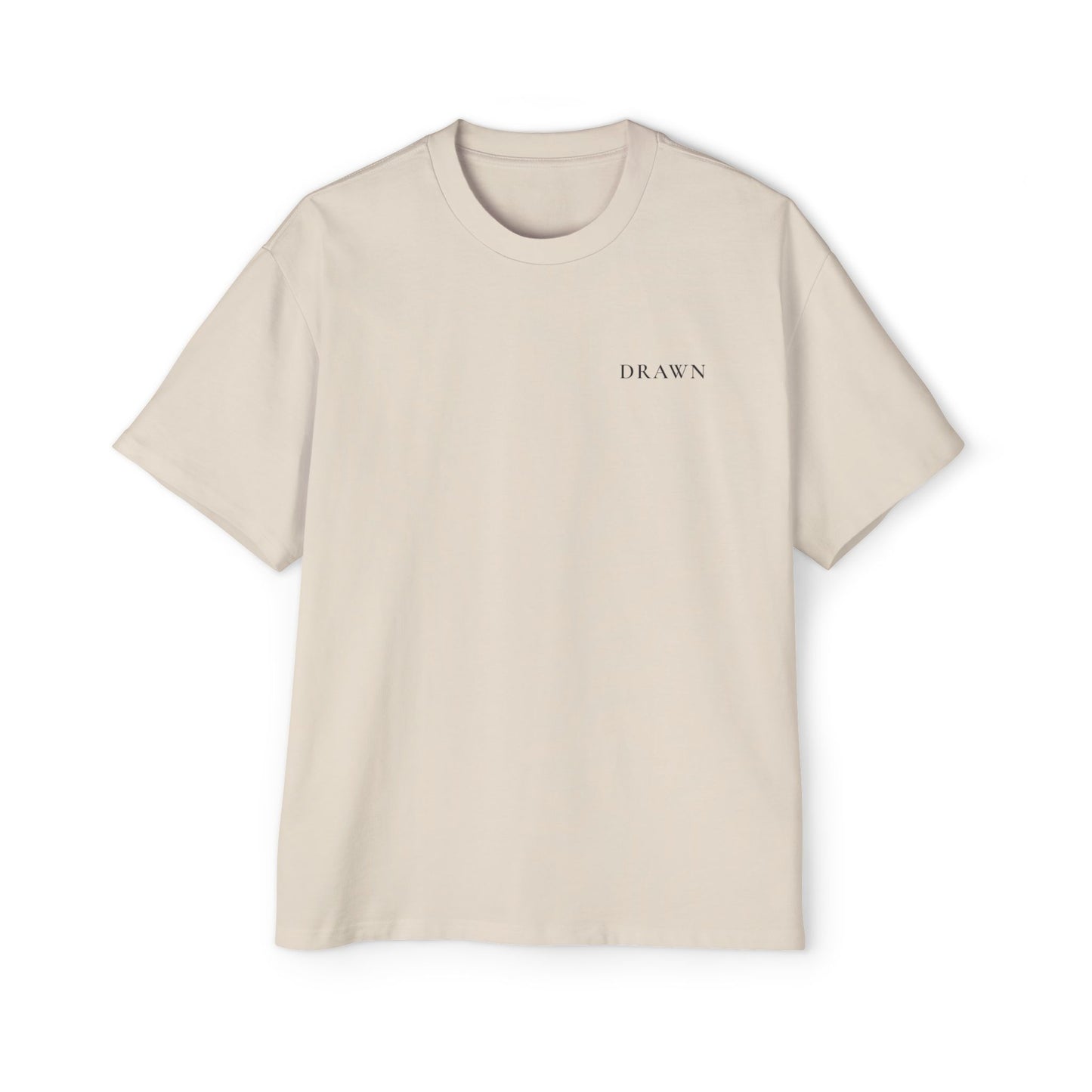 Drawn Signaturel Tee | Ecru
