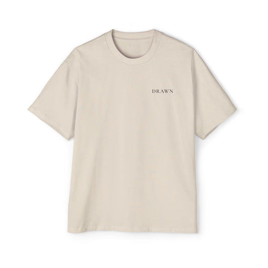 Drawn Signaturel Tee | Ecru