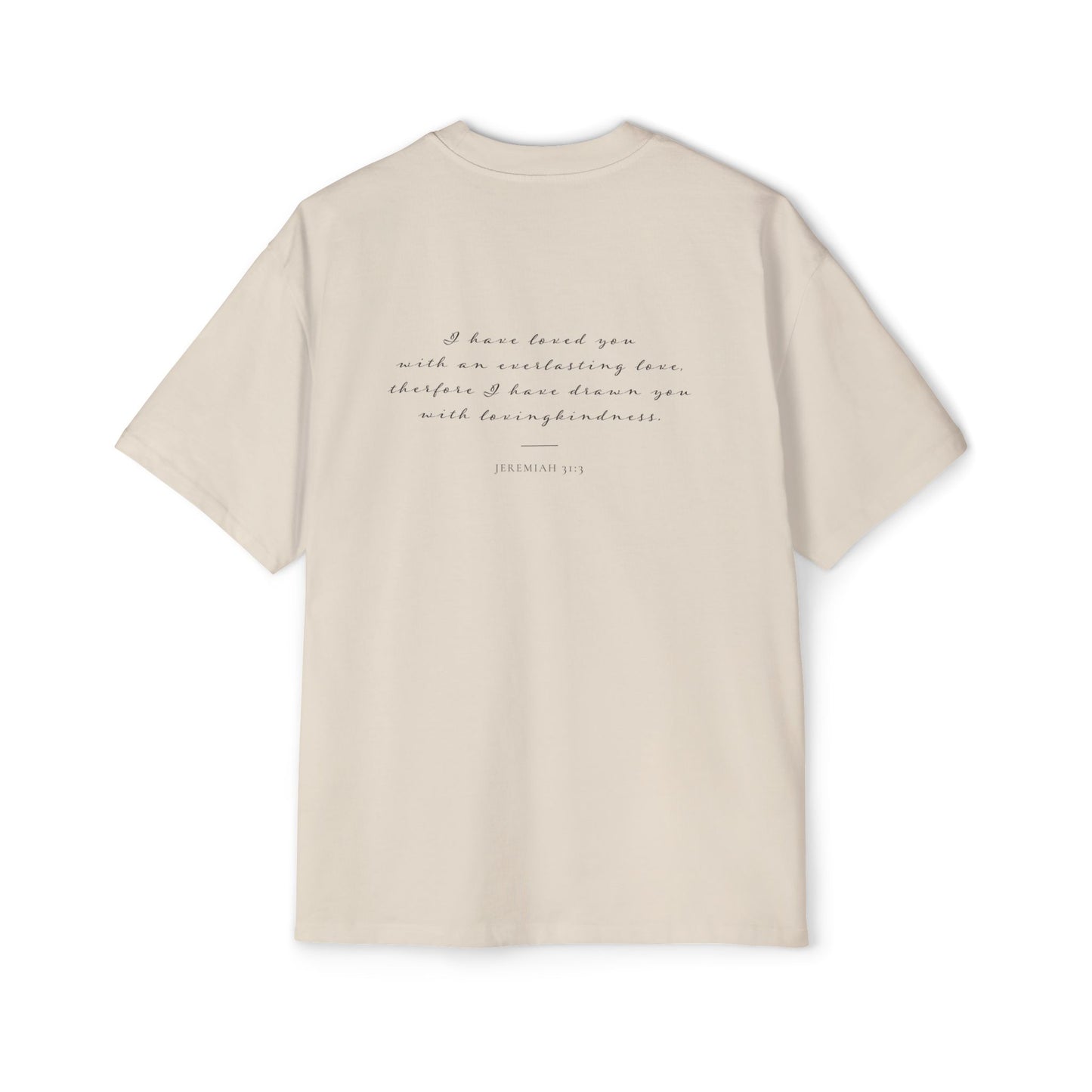 Drawn Signaturel Tee | Ecru