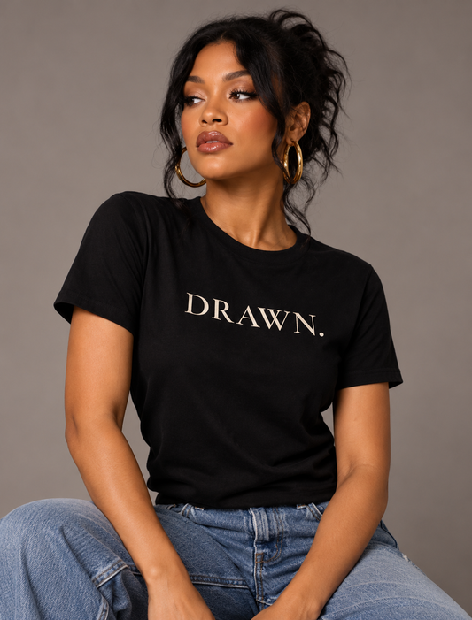 The DRAWN. Classic Tee — Black