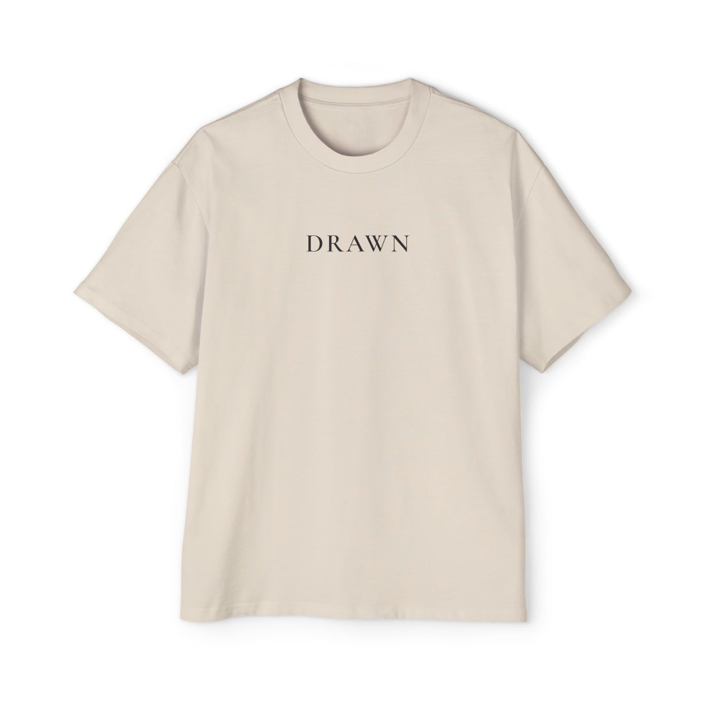 Drawn Essential Tee | Ecru