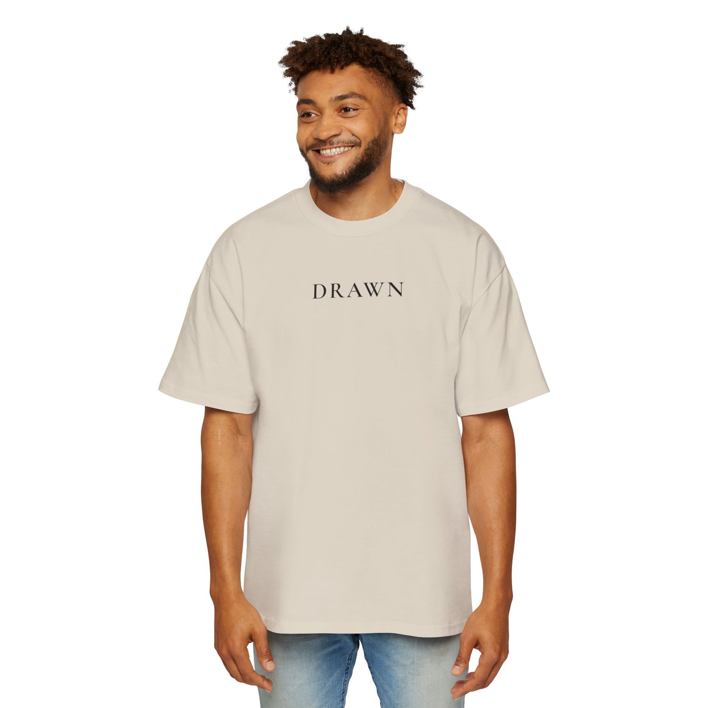 Drawn Essential Tee | Ecru